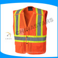 100% polyester breathable high visibility vests, reflective safety vests, hi vis vests